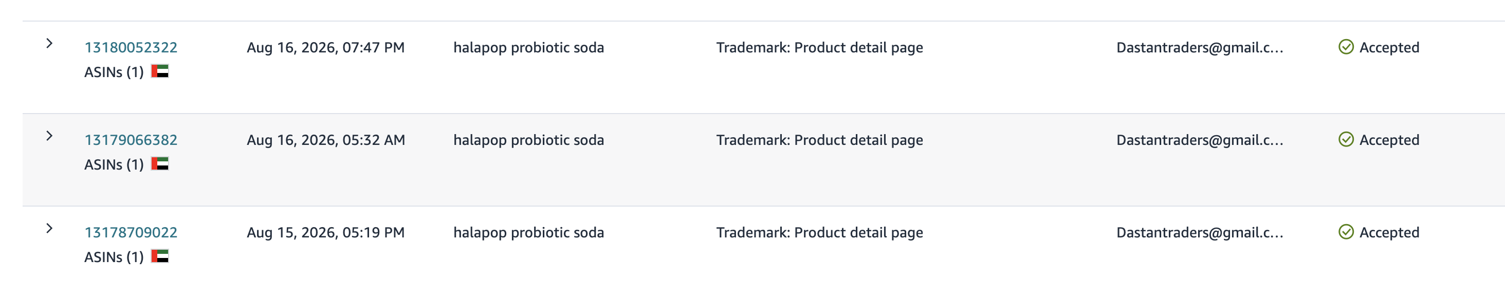 HalaPop IP Retraction — Content Reinstated | UAE — original supporting record 2