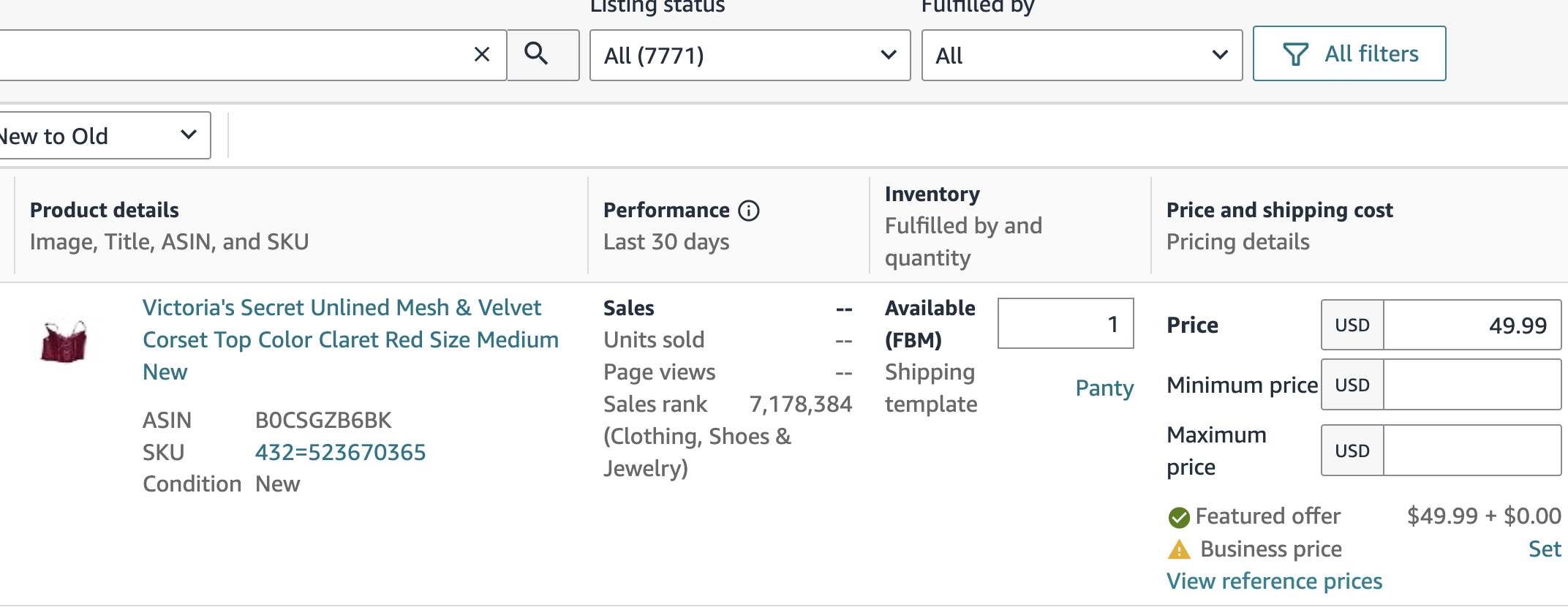 Duplicate ASIN Creation — Outcome Unverified — original supporting record 1