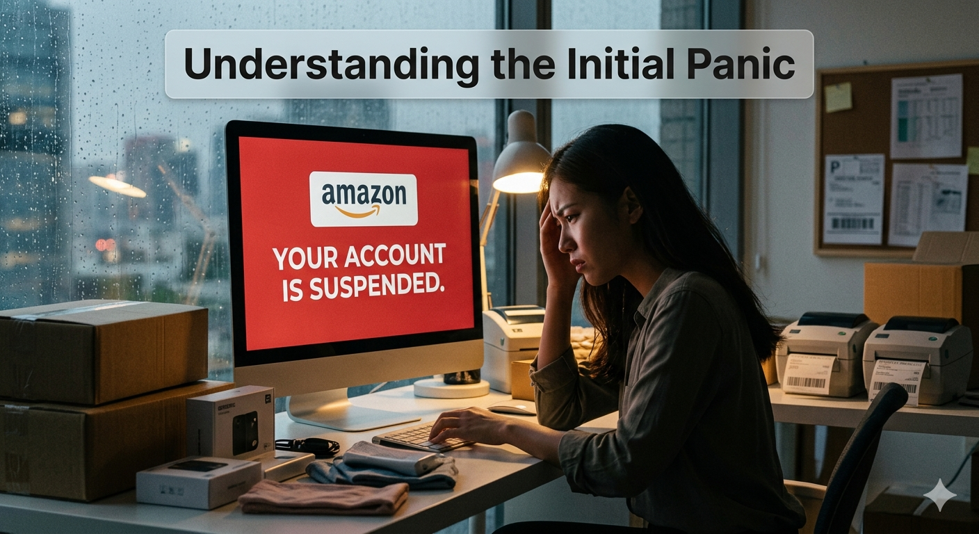 Amazon Account Suspended, Amazon seller suspension, Amazon account reinstatement