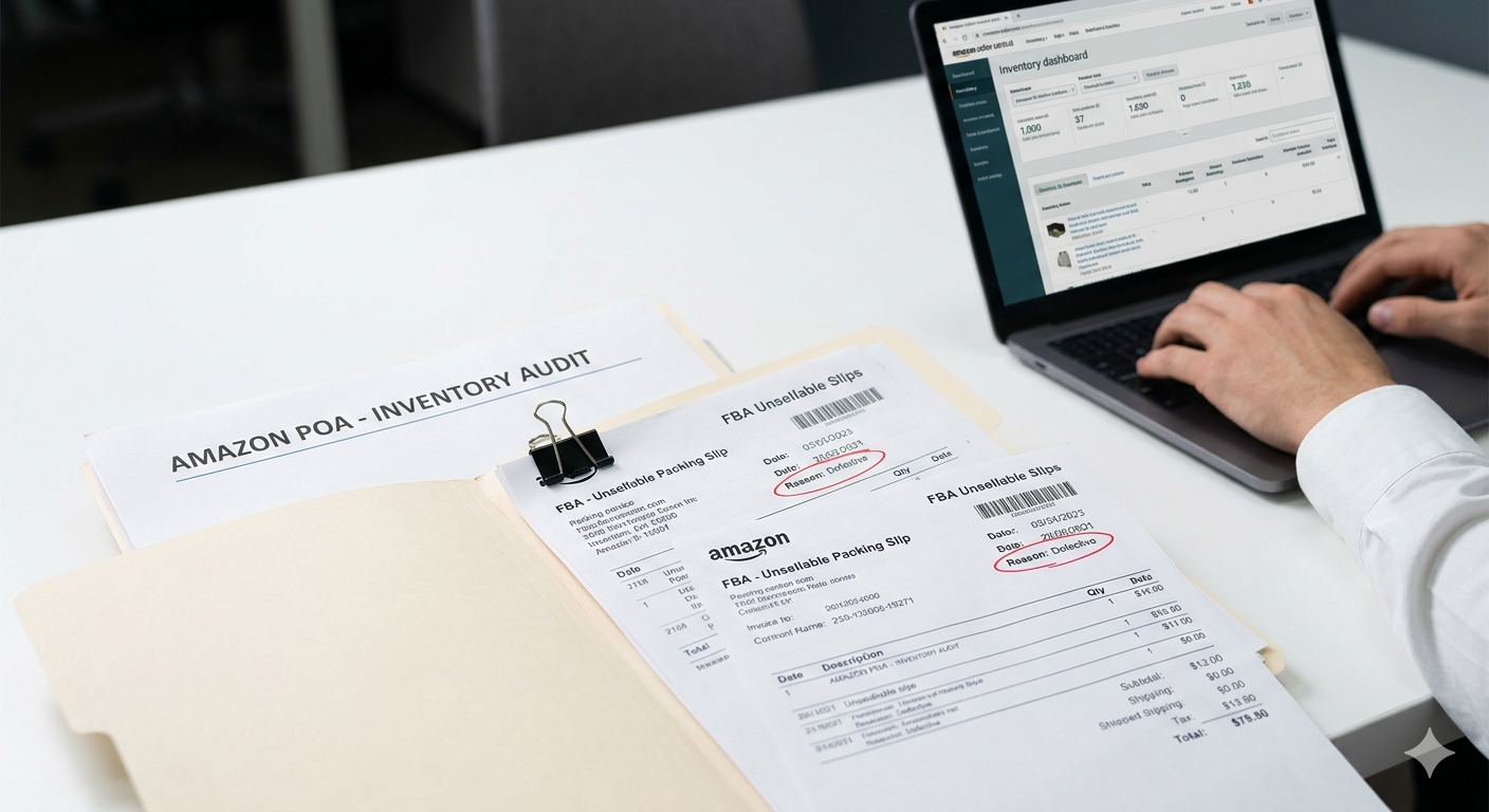 Plan of Action, Inventory Audit, Amazon POA Inventory Audit
