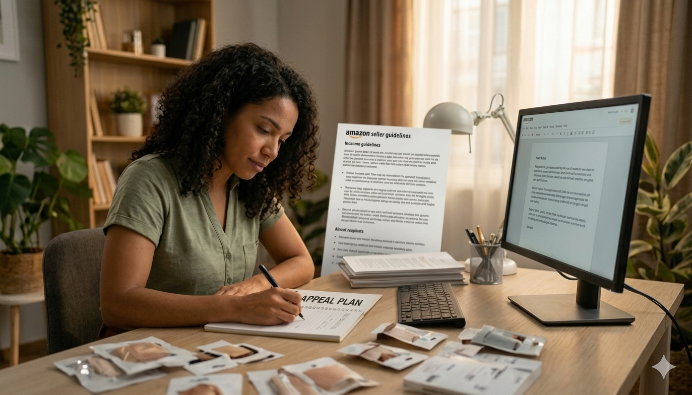 How to appeal Amazon suspension, Amazon Seller Central account deactivated, Telephonic appeal, Amazon Seller Performance, Amazon Plan of Action template