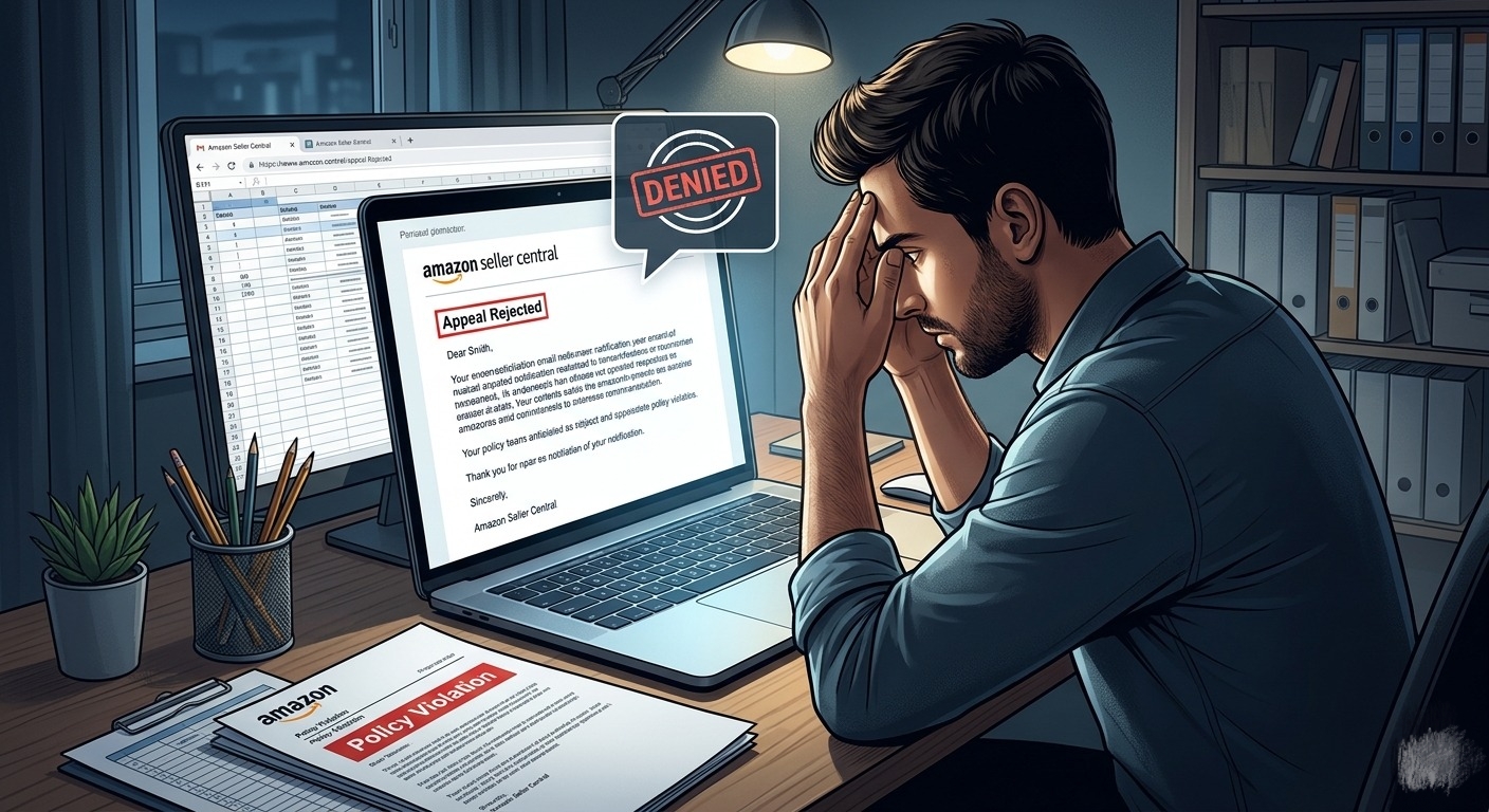 Amazon appeal rejected, Amazon appeal rejected what to do, Amazon seller appeal rejected